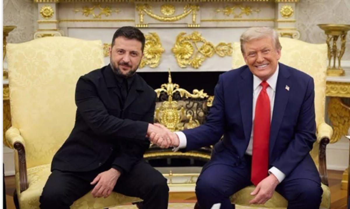 ДОНАЛД ТРАМП, ВОЛОДИМИР ЗЕЛЕНСЬКИЙ НАР УУЛЗАНА